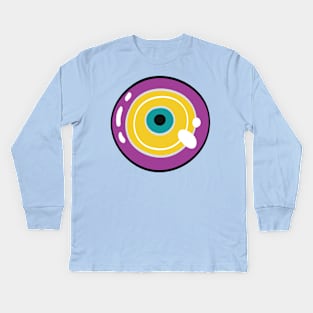 Eye For Evil Protection Kids Long Sleeve T-Shirt